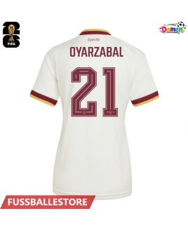 Günstige Spanien Mikel Oyarzabal #21 Auswärtstrikot Damen WM 2026 Kurzarm